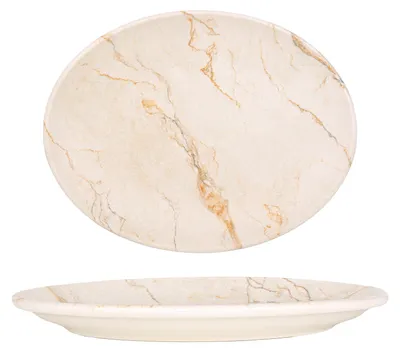 Image de Plat de service Bonna - Granix - Porcelaine - 25 cm