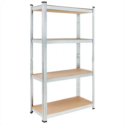 Productafbeelding van Stellingkast opbergrek - Zware lasten - 160 x 90 x 40 cm - Kelderrek