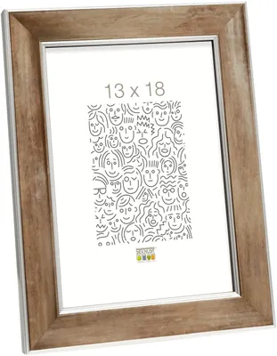 Zdjęcie produktu dla Deknudt ramka na zdjęcia brąz drewno 24 x 30 cm S45YD