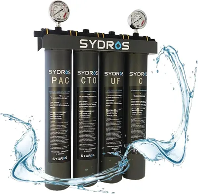 Produktbild von Sydros Magnus Wasserfilter – Profi-Filter für Gewerbe & Gastro, filtert über 500 Schadstoffe, entfernt Mikroplastik & PFAS – Reduziert Kalkablagerungen & senkt so Ihre Betriebskosten