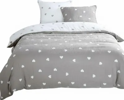 Image de Parure de lit Charme en gaze de coton
