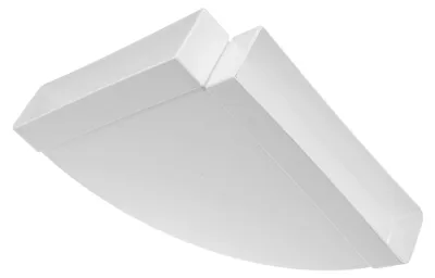 Immagine prodotto di Curva rettangolare orizzontale da 220 x 55 mm per sistema di ventilazione