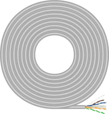 Produktbild von AISENS A135-0750, 305 m, Cat6, U/UTP (UTP), Grau