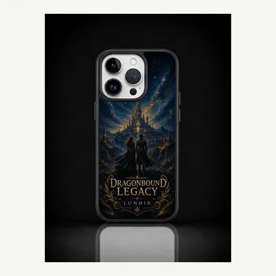 Imagen del producto de Funda para iPhone 14 Pro, carcasa protectora para teléfono móvil con diseño de dragón – LUNØIR ©