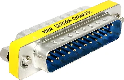 Image de DELOCK Adaptateur D-Sub25 -> D-Sub25 mâle/mâle