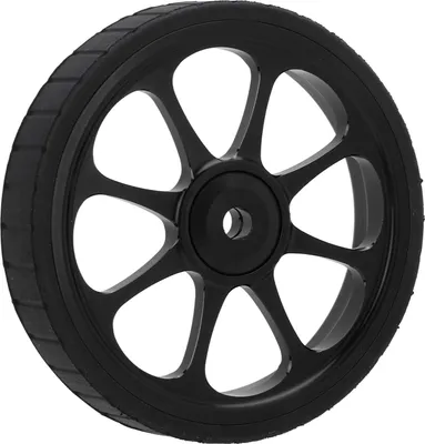 Obrázok produktu pre SPYMINNPOO Jednoduché koliesko z hliníkovej zliatiny, ľahké pre skladacie bicykle 3sixty, dizajn s veľkými ložiskami, hladšie odvaľovanie, priemer 82 mm (čierna)