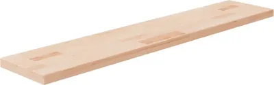 Obrázok produktu pre Polica 100x20x2,5 cm neošetrený dubový masív