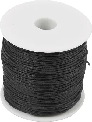 Produktbild von Creativ Company Baumwollkordel, Stärke 1 mm, schwarz, 100 m 1 Karton