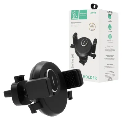Produktbild von Denmen Autohalterung DH16 für Lüftungsgitter Schwarz DH16