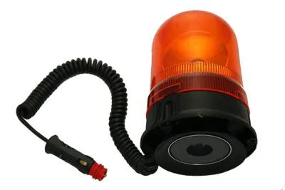 Produktbild von IWH KFZ-Rundumleuchte orange 12 V / 55 Watt mit magnetischer Bodenplatte