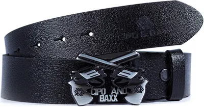 Produktbild von Cipo & Baxx Herren Gürtel CG148 Black 100cm x 3,8cm