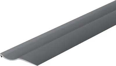 Produktbild von QUEST Sichtschutzlamellen PVC, Gartensichtschutz Lamellen zur vertikalen Montage, UV-beständig, flexibel, anthrazit, 1,2 m