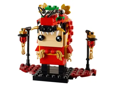 Productafbeelding van Drakendanseres - BrickHeadz LEGO 40354