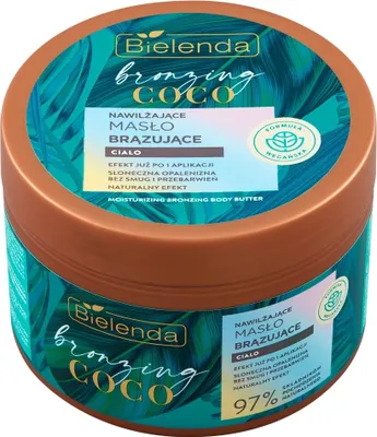 Produktbild von Bielenda Bronzing Coco Feuchtigkeitsspendende Bronzing-Körperbutter 200 ml