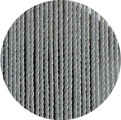 Produktbild von La Tenda Pro BELLANO 5 Streifenvorhang silbergrau,Maße:100 x 230 cm