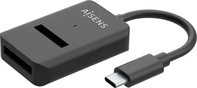 Produktbild von AISENS ASUC-M2D011-BK, SSD-Gehäuse, M.2, SATA, 10 Gbit/s, USB Anschluss, Schwarz