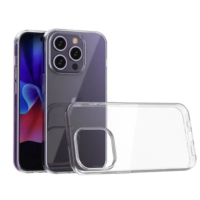 Image de Housse en silicone 0,5mm Ultra Clear pour iPhone 15 Pro