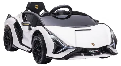 Immagine prodotto di Macchina Elettrica per Bambini 12V con Licenza Lamborghini Sian FKP 37 Bianca