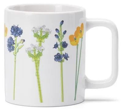 Produktbild von LEGO-Blumen-Keramiktopf, 300 ml
