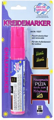 Produktbild von 1x Kreidemarker pink Schreibbreite 3-15mm