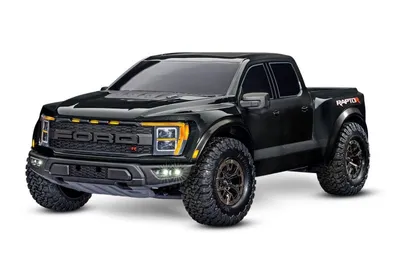 Produktbild von Traxxas TRAXXAS Ford Raptor-R 4x4 VXL schwarz 1/10 Pro-Scale RTR TRX-101076-4BLK