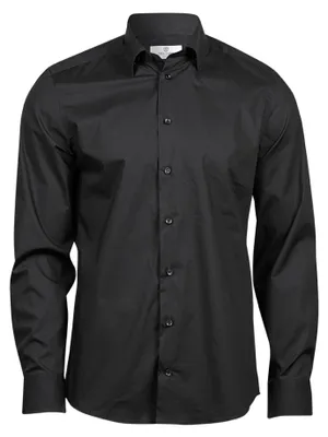 Image de Tee Jays - Chemise pour homme FK1269 (L) (noir)