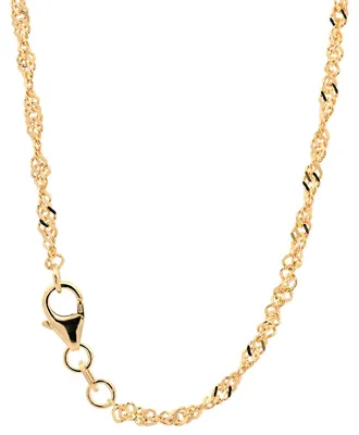 Produktbild von Goldkette Singapurkette Halskette  2,2 mm 50 cm 585 - 14 Karat Gold