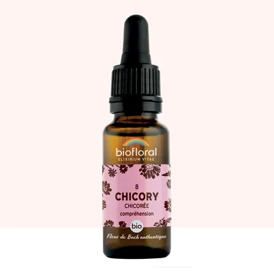 Image de Pranarom - Fleur de Bach n°08 Chicory, Chicorée -Demeter - 20 ml