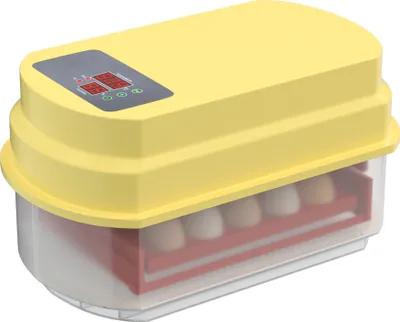 Produktbild von Wiltec Automatische Brutmaschine für 15 Eier, Inkubator mit vollautomatischem Wendesystem, Brutautomat mit Temperatursteuerung und Feuchtigskeitsregulierung, Brutkasten zum Eier ausbrüten