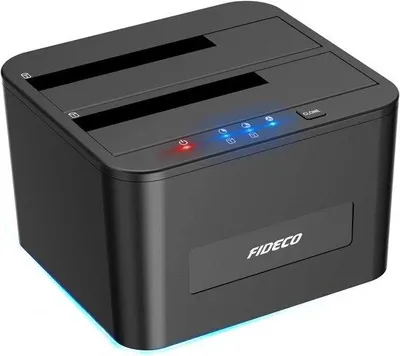 Obrázek produktu pro Dokovací stanice pro pevné disky USB 3.0 pro 2,5" a 3,5" SATA HDD/SSD s funkcí offline klonování