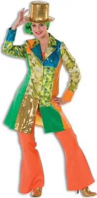 Produktbild von L3200230-36 Damen Disco Pailettenmantel Gr.36
