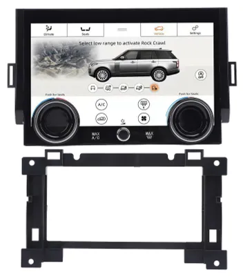 Produktbild von 10-Zoll-Touchscreen-Klimaanlagenbedienfeld mit 1080p-Temperaturspeicherfunktion, LCD-Bildschirm, Klimasteuerung, Ersatz für Sport L494 (2013šC2017)