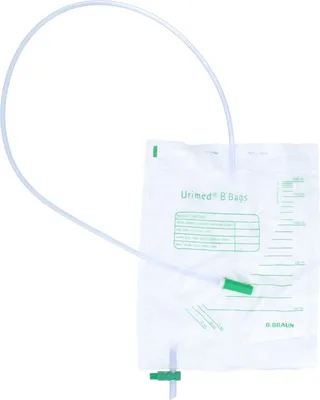 Produktbild von Urin BTL. 2 L ARV m.Ablauf unsteril, 1 St. Beutel