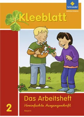 Zdjęcie produktu dla Kleeblatt. Das Sprachbuch 2. Arbeitsheft 1/2 + Beilage Wörterkasten. Bayern