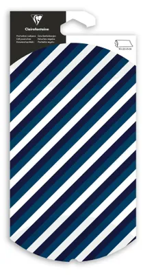 Produktbild von Clairefontaine 6x Geschenketui, 16x22cm, Blue Line - Blau 618018C