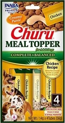 Obrázek produktu pro Churu Dog Meal Topper Chicken Recipe 4x14g