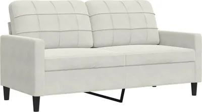 Produktbild von vidaXL 2-Sitzer-Sofa Creme 140 cm Samt