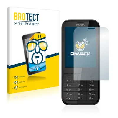 Produktbild von 2x Für Nokia 225 Schutzfolie BROTECT Displayschutz Display Schutz Folie Klar Transparent
