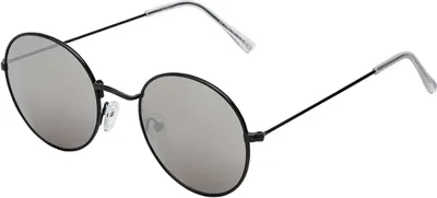 Produktbild von Damen Herren Sonnenbrille Rund Form Verspiegelt 80er Modern Urlaub Strand 30569 Braun-Schwarz