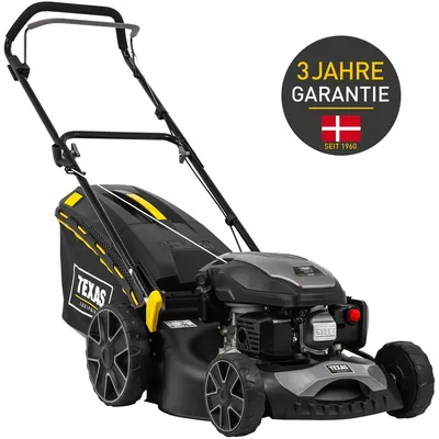 Produktbild von TEXAS Rasenmäher Benzin RAZOR 4611W 46cm Schnittbreite Mulchkeil Mäher 65L Korb