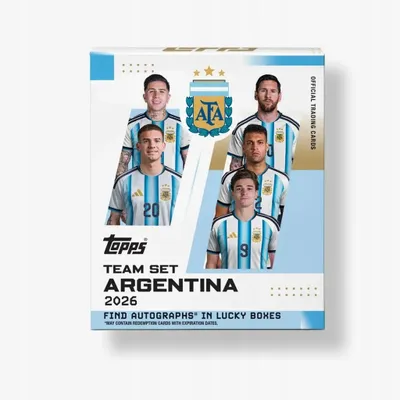 Produktbild von Topps Argentina Team Set 2025/26 – an autograph in every other box