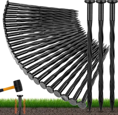 Productafbeelding van 20 Stuks Membranpinnen van 17 cm voor Onkruidbestrijding in de Tuin