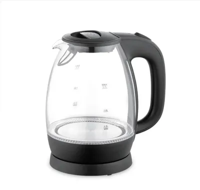 Obrázek produktu pro Skleněná rychlovarná konvice 2200 W MR-063-BLACK MAESTRO
