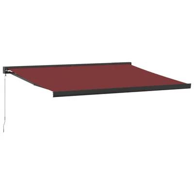 Produktbild von Markise Manuell Weinrot 400x300 cm