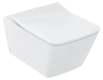 Produktbild von TOTO SP WC-Sitz weiß abnehmbar mit Edel- stahlscharnieren Absenkautomatik