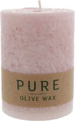 Produktbild von Olive Wax Kerze - Antikrosa 90x70