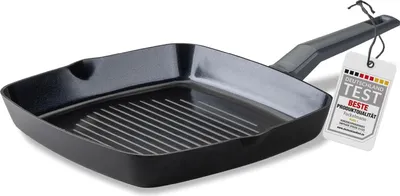 Produktbild von Grillpfanne 28 cm - keramische Beschichtung - geeignet für Induktion - recyceltes Aluminium