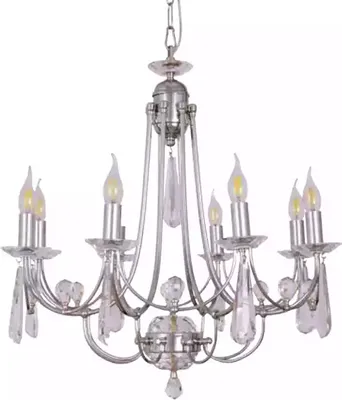 Immagine prodotto di Edle Deckenlampe Kronenlampe Prunkleuchter Lüster Weiß Deckenleuchter
