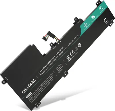 Produktbild von CELLONIC 1x Akku für Notebook Kompatibel mit Lenovo Ideapad 5 16IHU6, Ideapad 5 Pro 16IAH7, Ideapad 5 Pro 16ACH6, 5B11B66552 - (4650mAh, 15.4V)