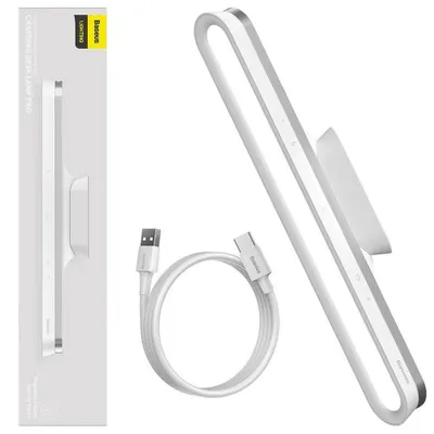 Produktbild von Baseus Magnetische Led Nachtlicht Unter Schrank Lampe Für Haus Küche Zimmer Weiss (Dgxc-02)